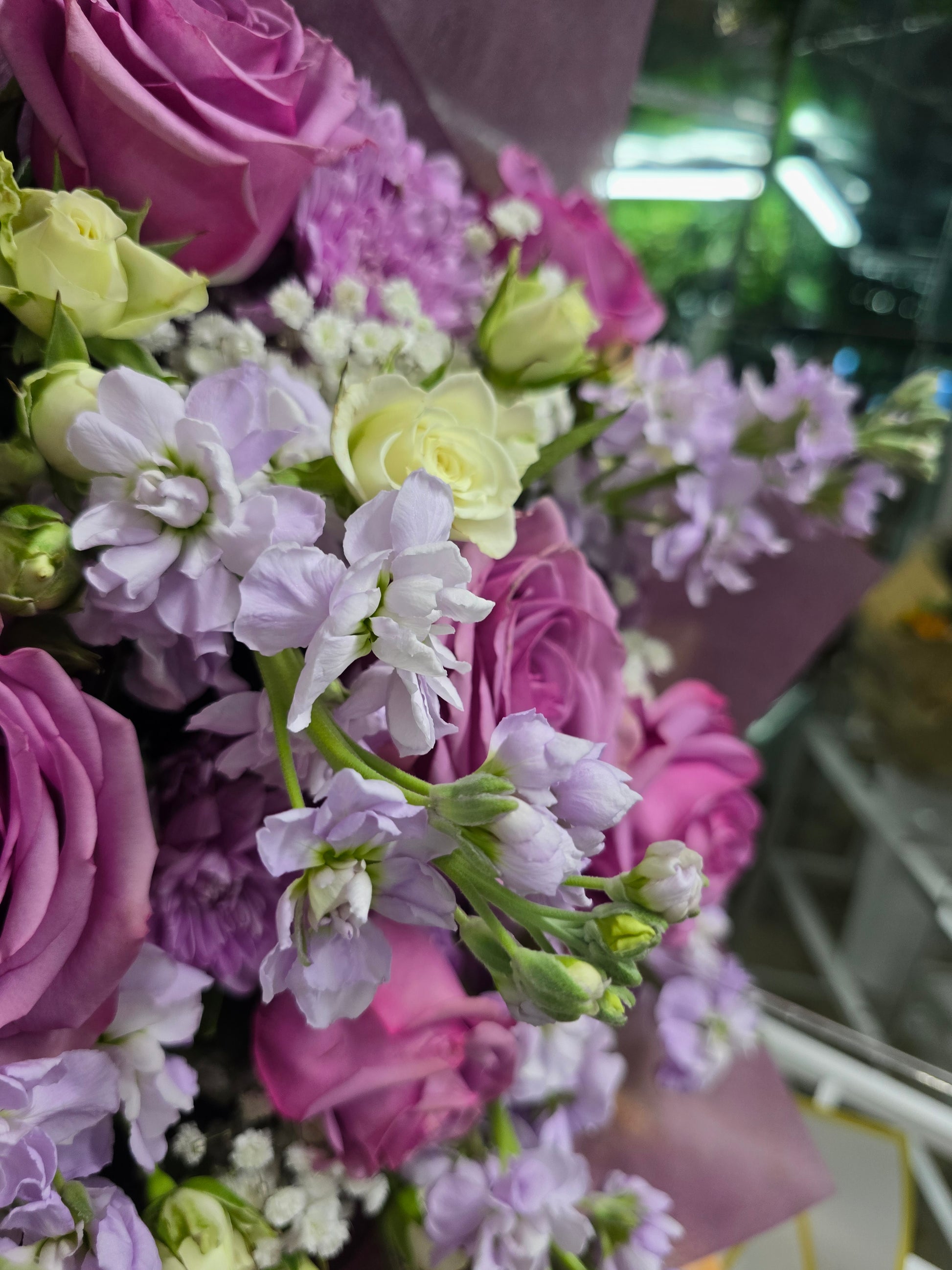 Purple passion bouquet