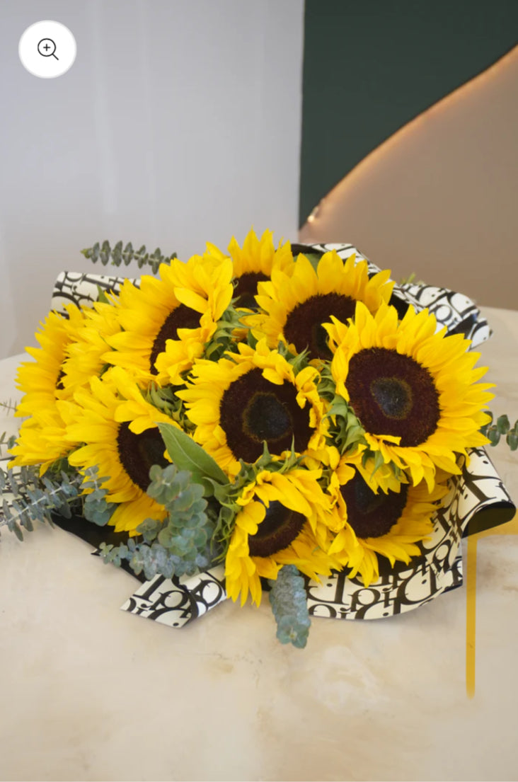 Sun Flowers Blow