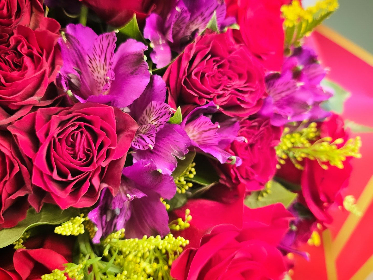 True Love's Embrace Red Rose Paper wrap