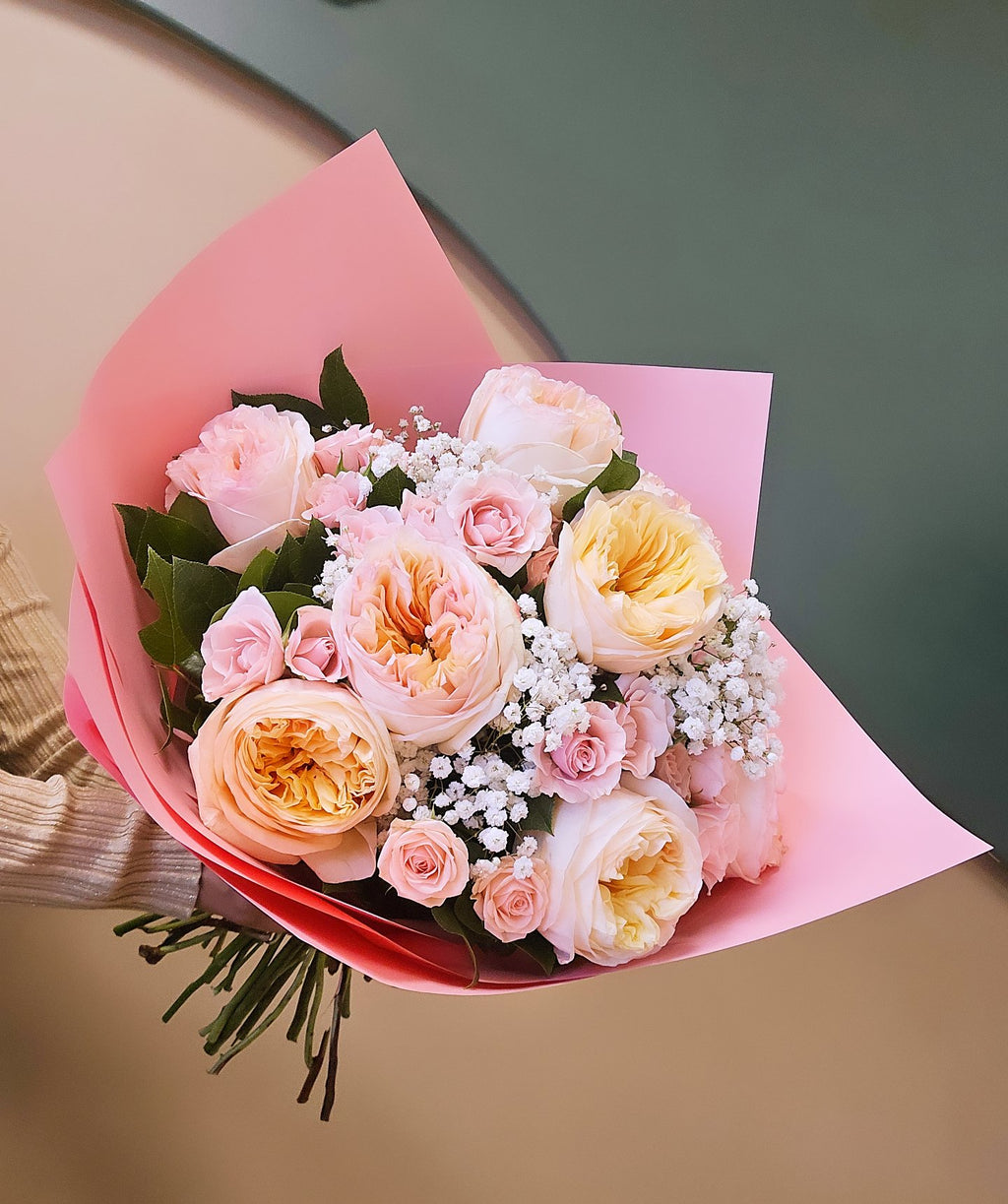 Garden Party Floral Paper Wrap