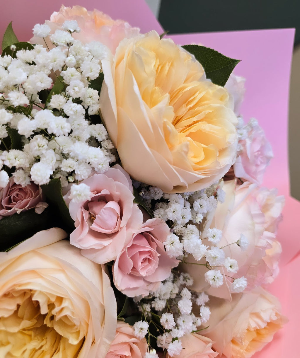 Garden Party Floral Paper Wrap