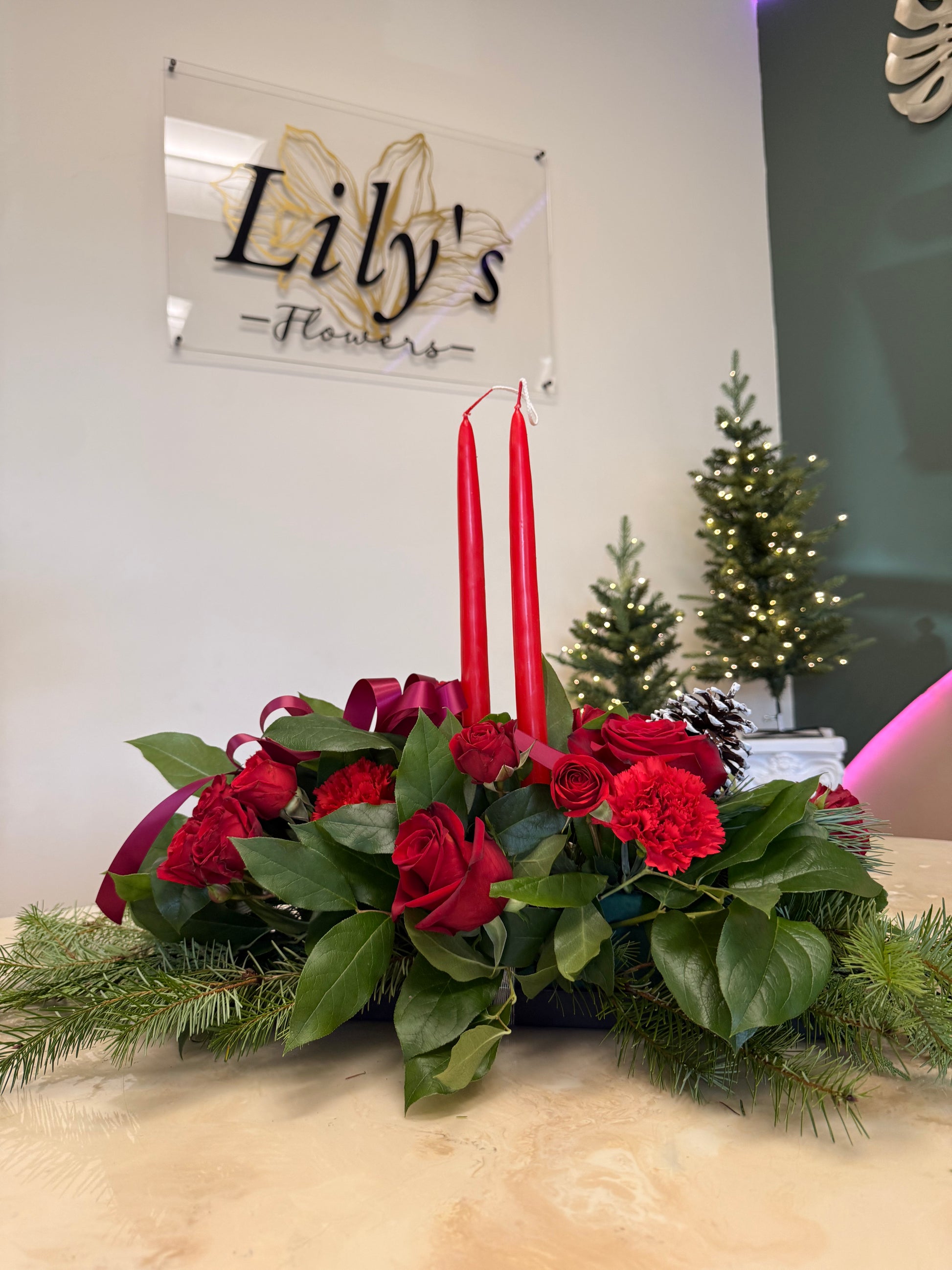 ~Happy Holidays Centerpiece~