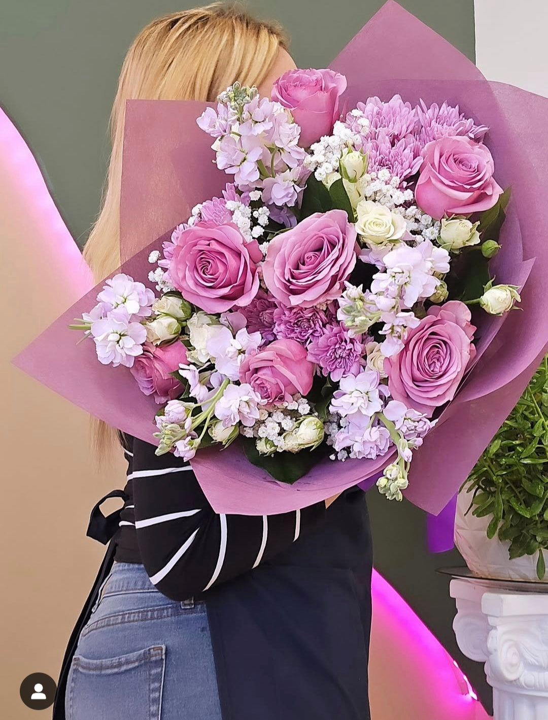 Purple passion bouquet